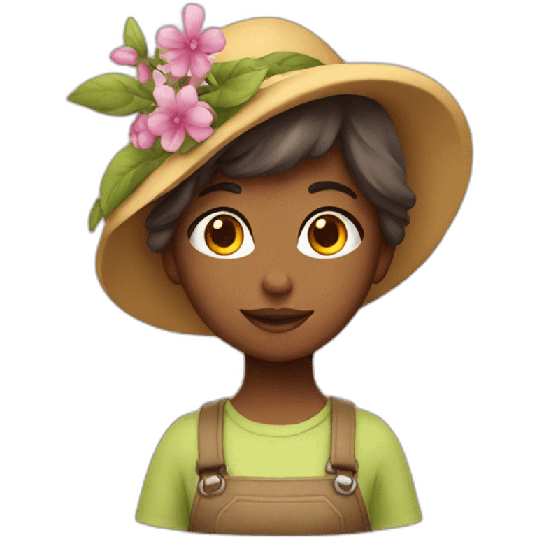 garden girl emoji