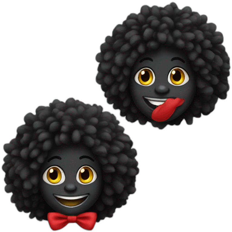 golliwog africa emoji