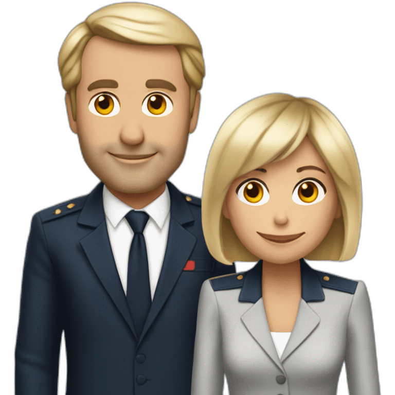 François-premier-avec-brigitte-macron emoji