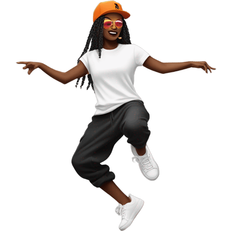 Dancers of hip-hop  emoji