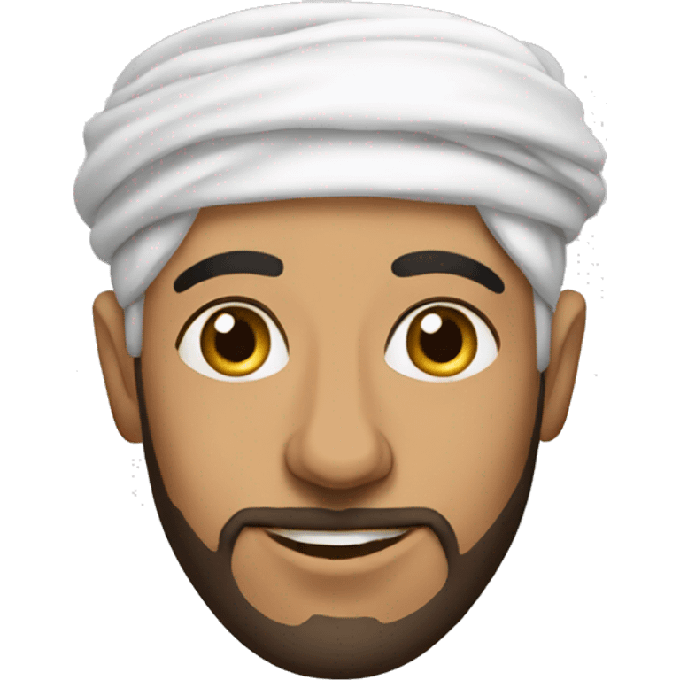 A Moroccan with a tut emoji