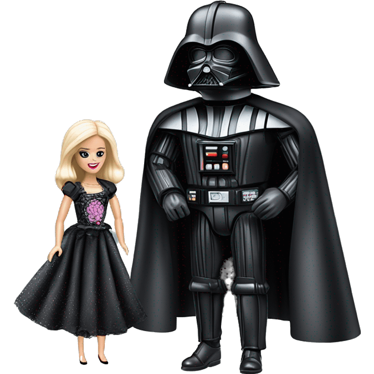 Darth Vader and Barbie’s expensive but very dusty old disturbing disgusting ghostly very haunted horror dream camper  emoji