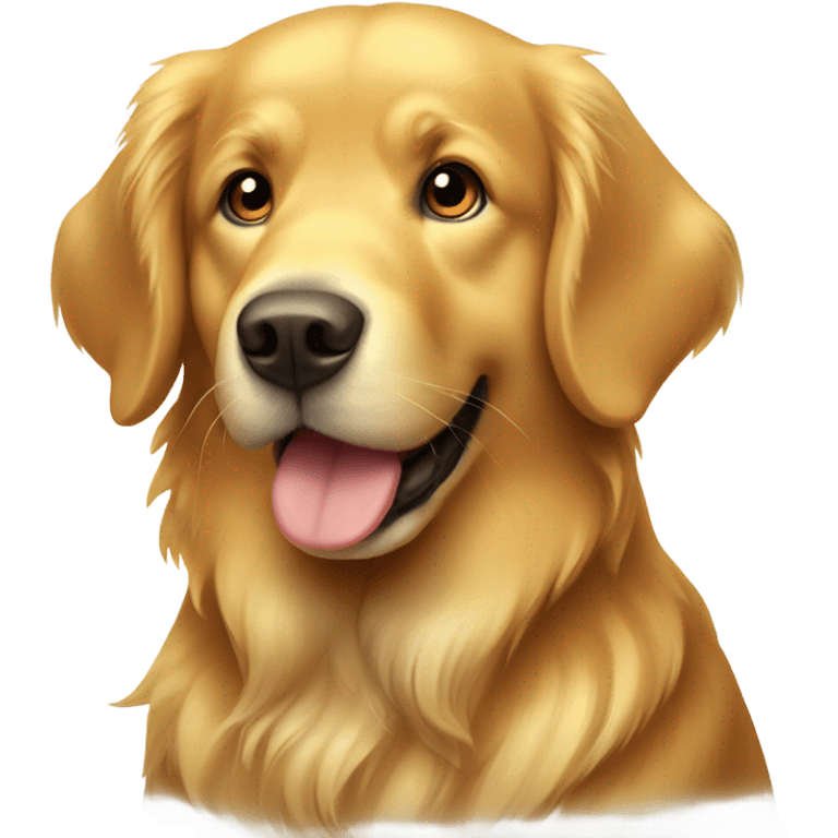 Golden retriever  emoji