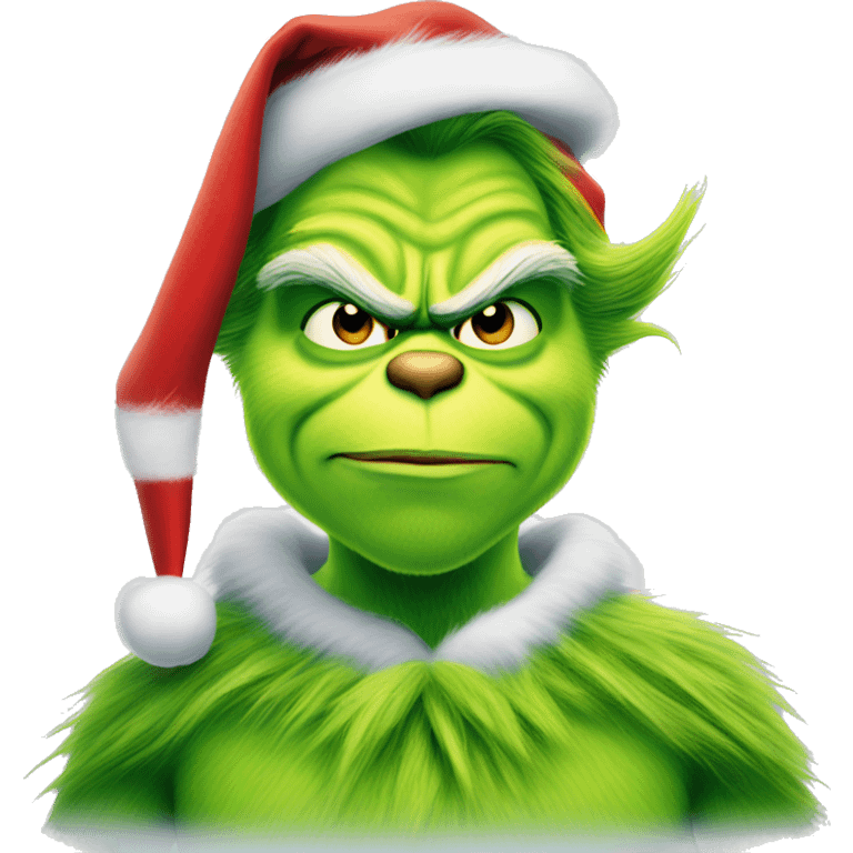 henry cavill as grinch emoji