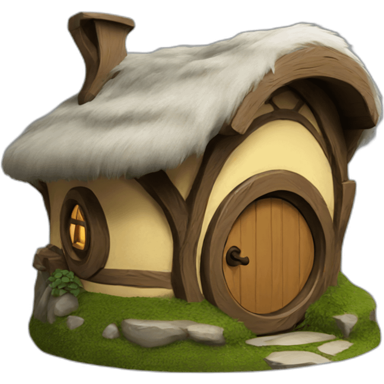 hobbit house emoji