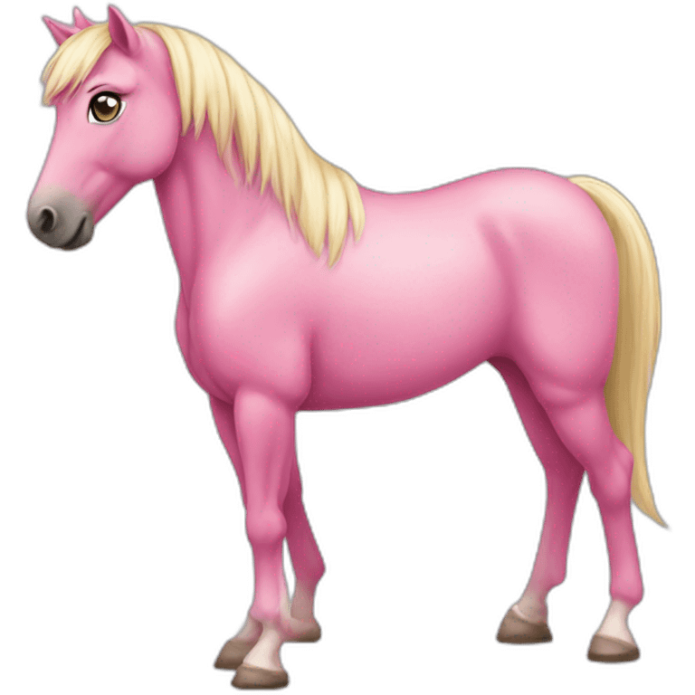 pink pony emoji