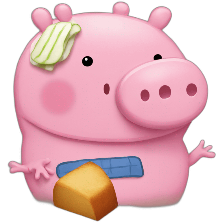 hungry peppa pig emoji