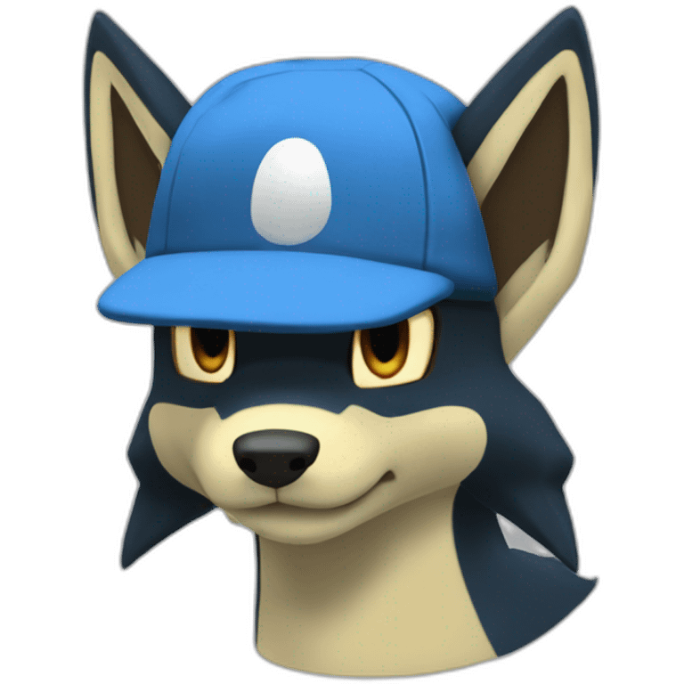 Lucario 2d emoji emoji