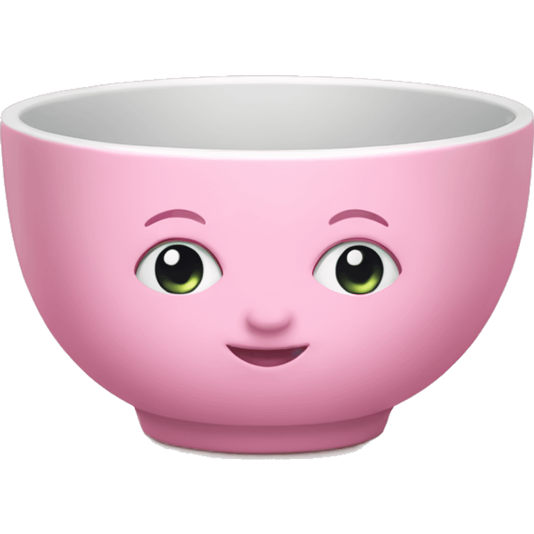 baby pink bowl emoji