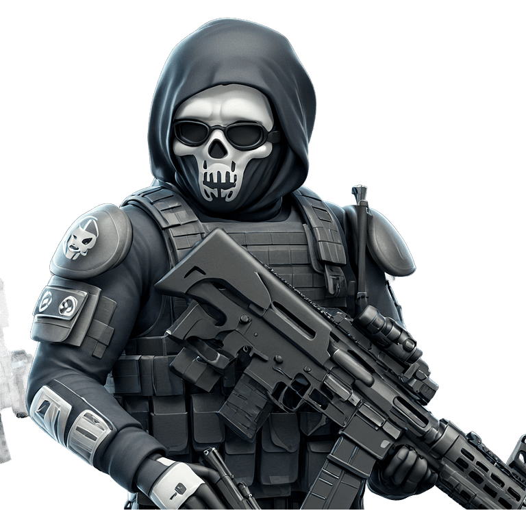 masked soldier with assault rifle emoji