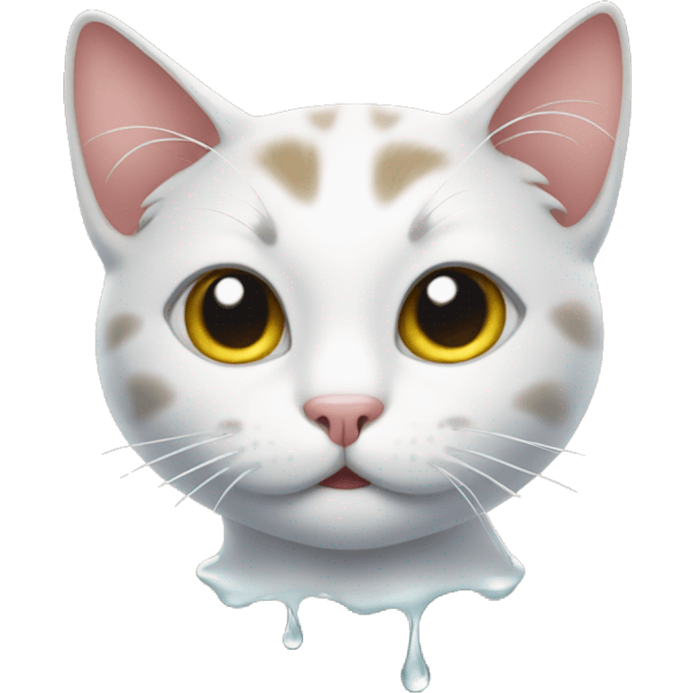 cat that is wet  emoji