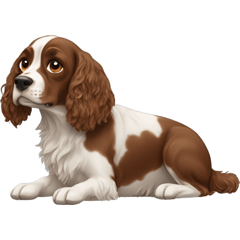 french britanny spaniel dog emoji