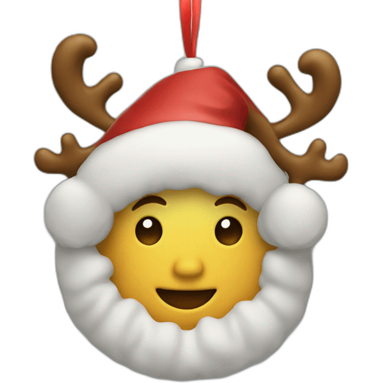 christmas decoration emoji