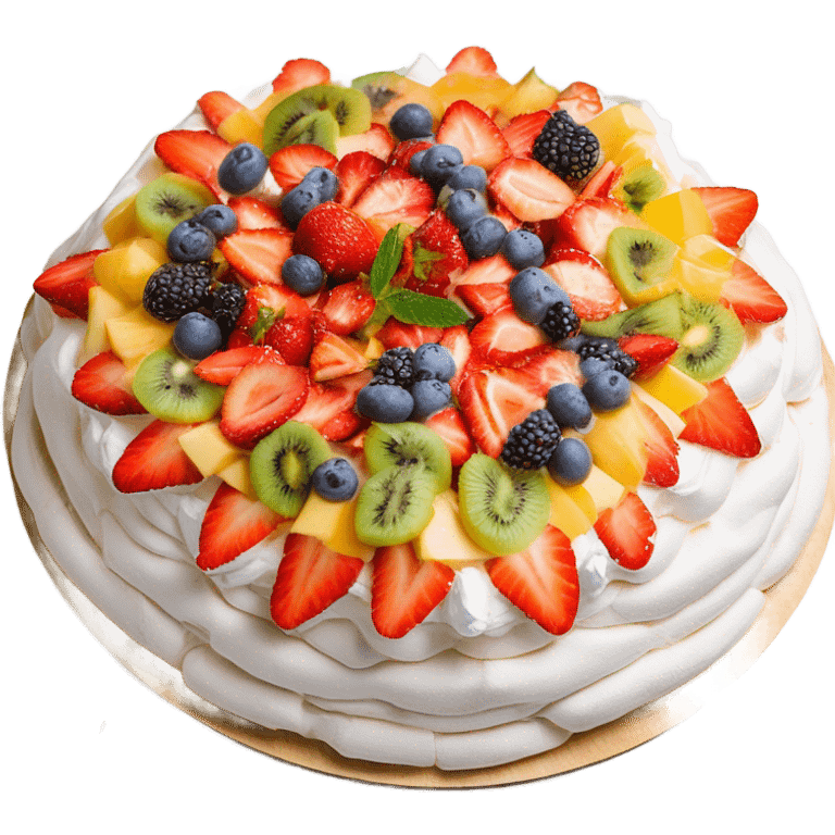 beautiful pavlova emoji