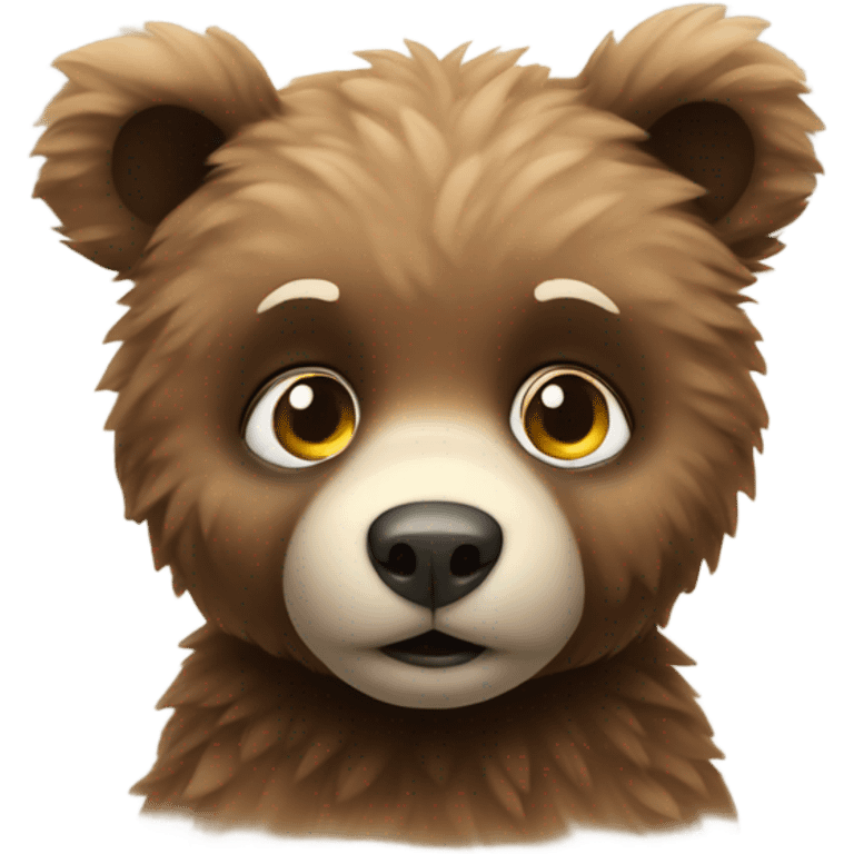 baby bear emoji