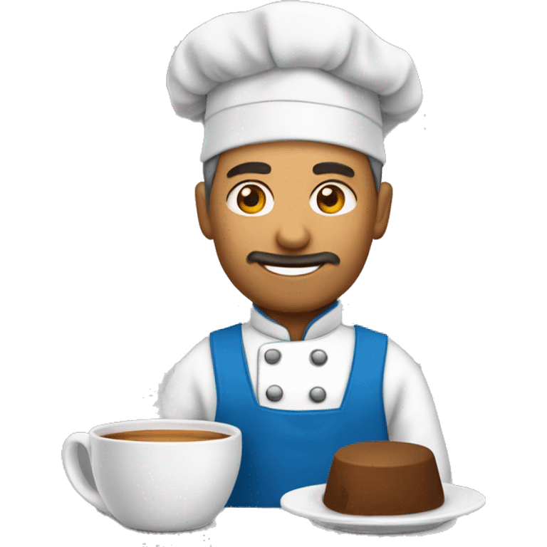 Un café de tomar cocinero  emoji