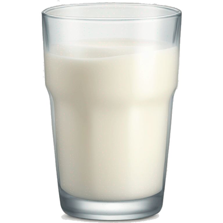 glass of milk cheers emoji