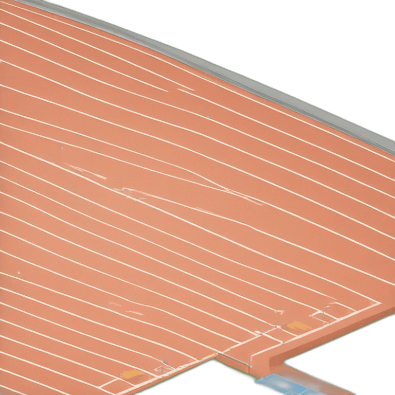 athletics track sky view emoji