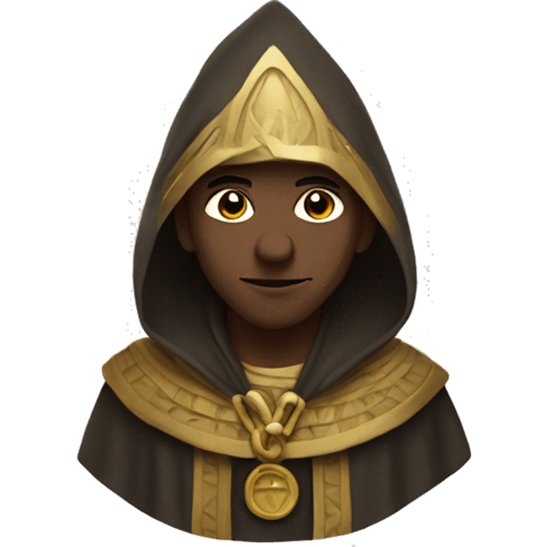 hooded ritual leader emoji