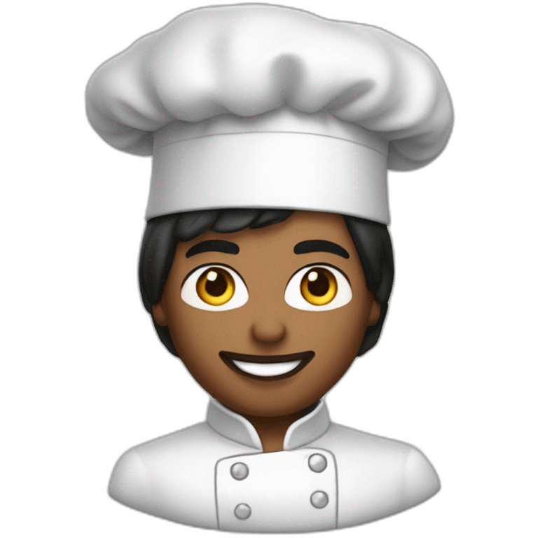 Mickael Jackson en chef cuisinier emoji