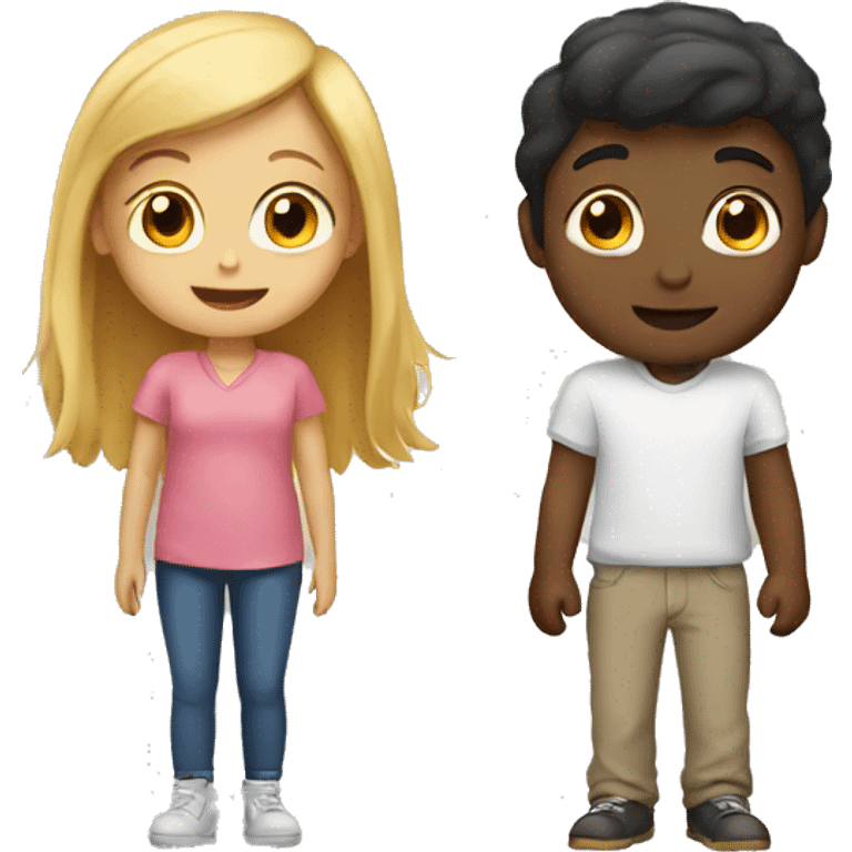 boy and girl emoji