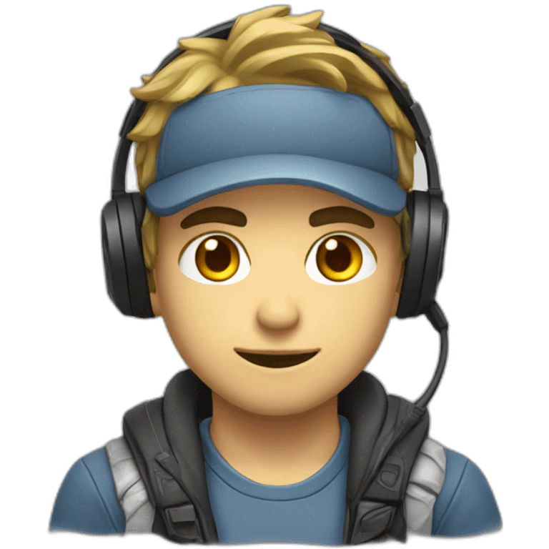 Gamer boy emoji