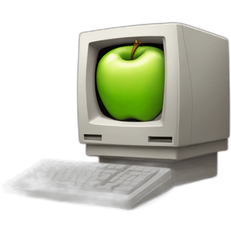 First macintosh apple pc emoji