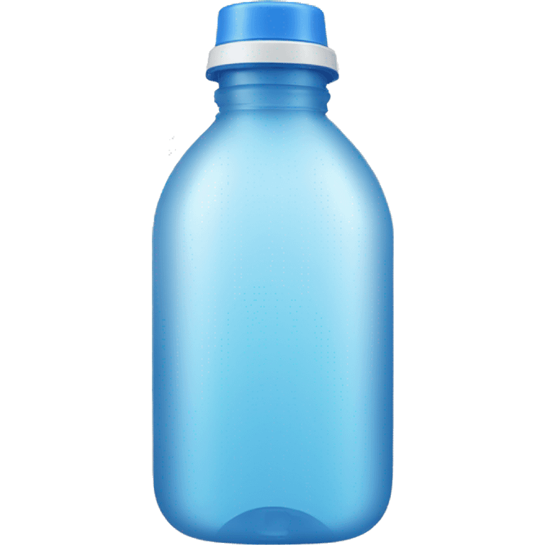 Plastic water bottle emoji