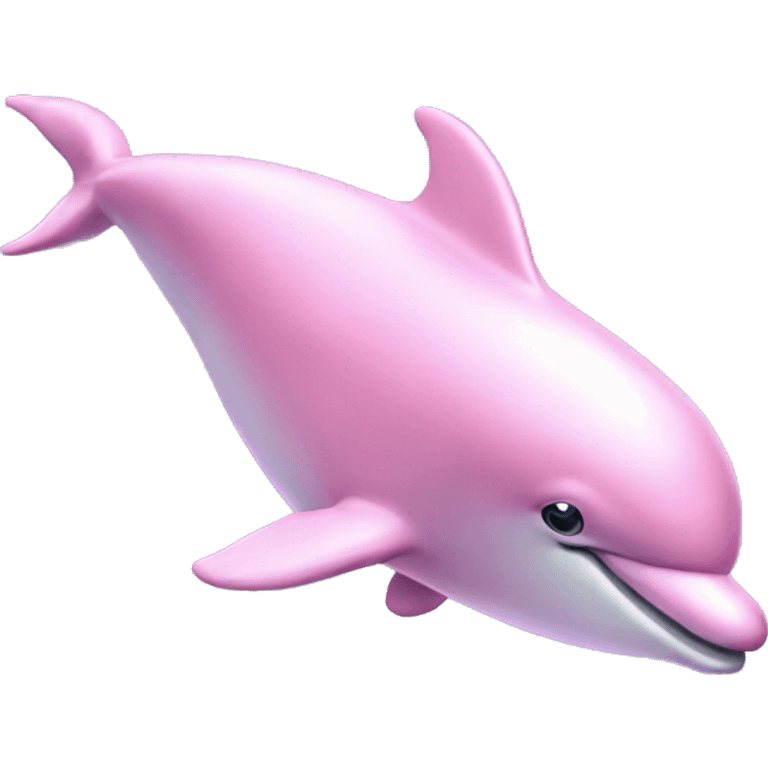 Pastel-pink-colors-dolphin emoji