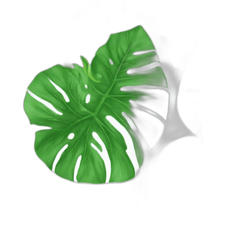 monstera emoji