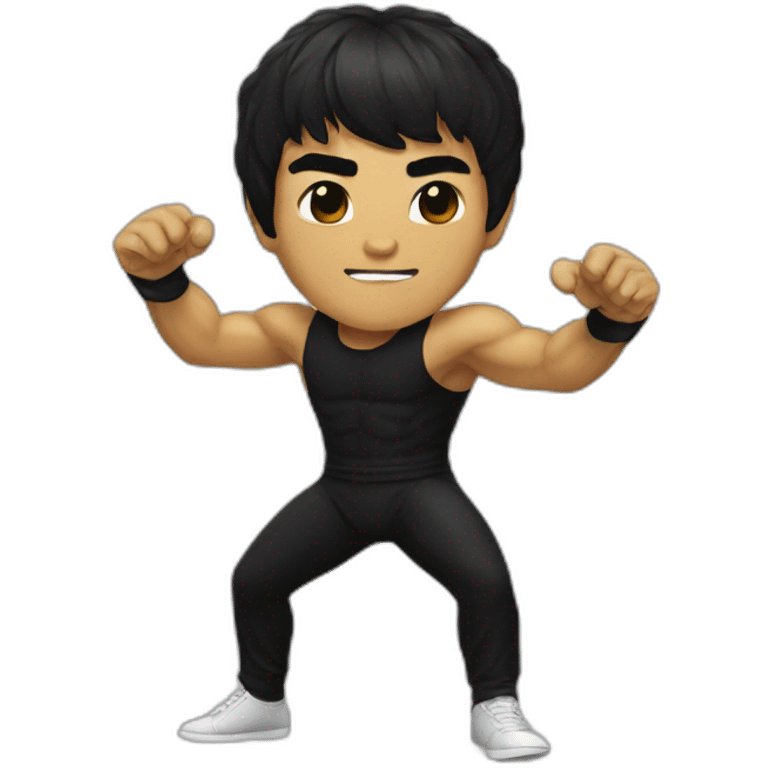 Bruce lee emoji