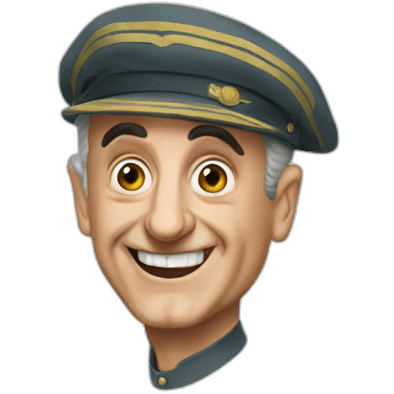 Louis de Funès emoji