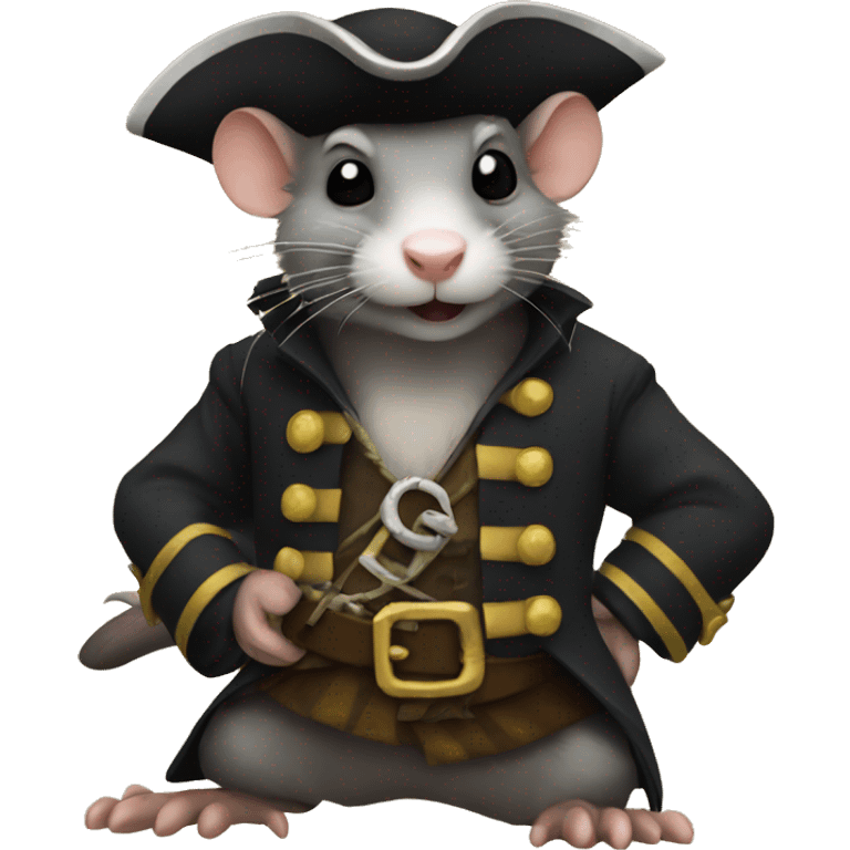 Pirate rat emoji