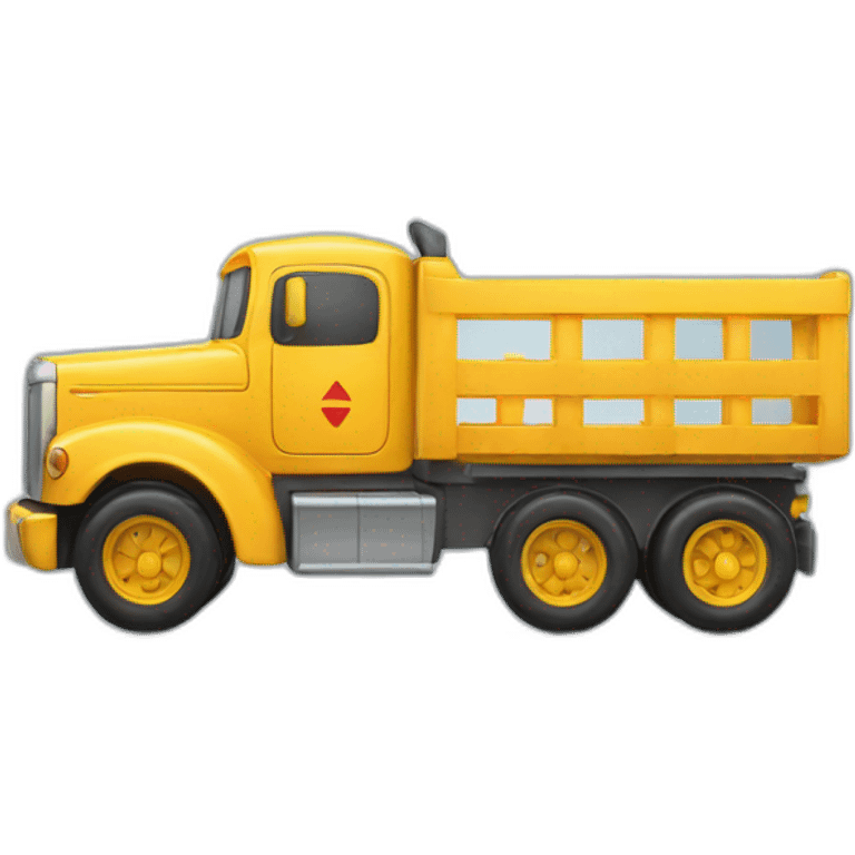 Toy truck emoji