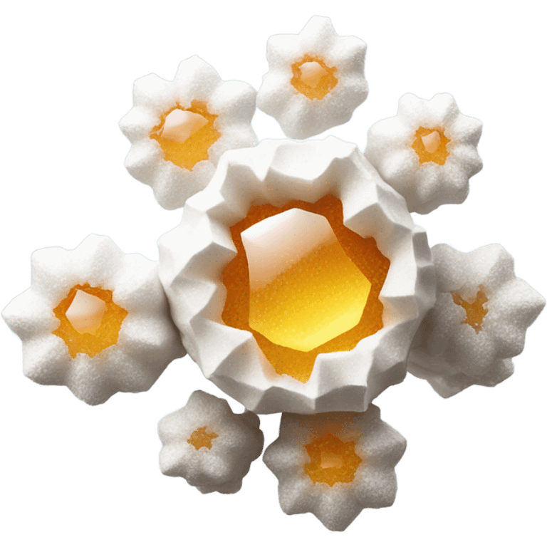 Salt flower hatching  emoji