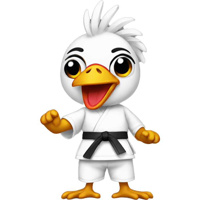 karate chicken emoji