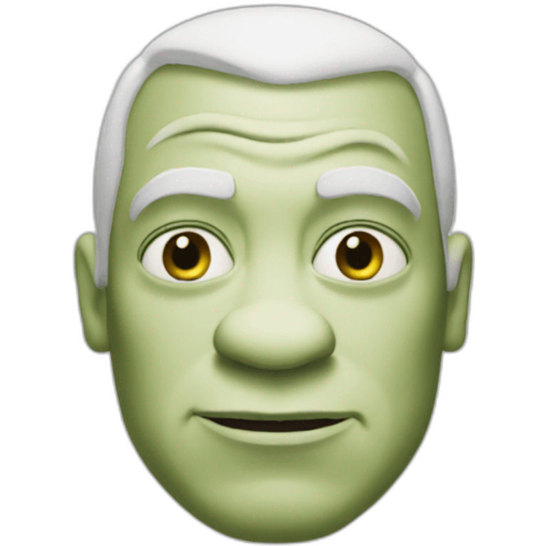 white-shrek emoji