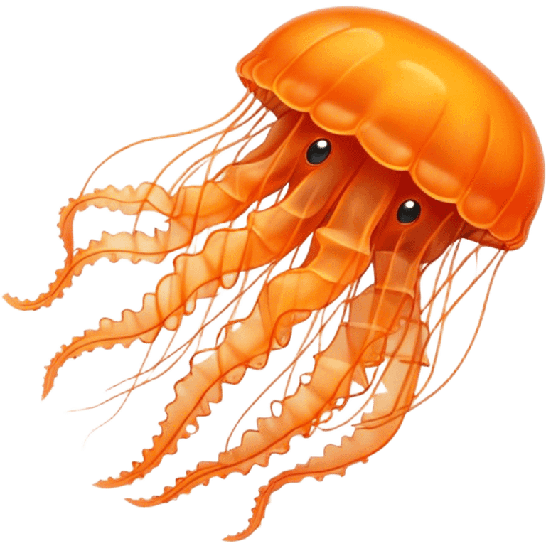 orange jellyfish emoji