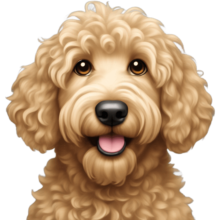 Goldendoodle  emoji