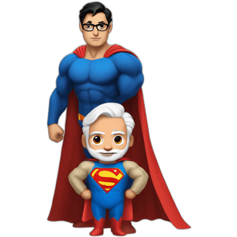 Modi ji Superman  emoji