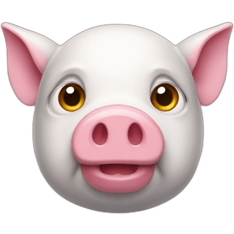 robot pig emoji