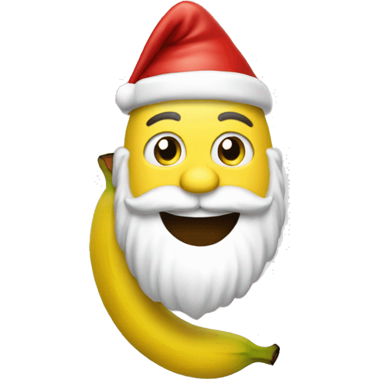 Banana santa emoji