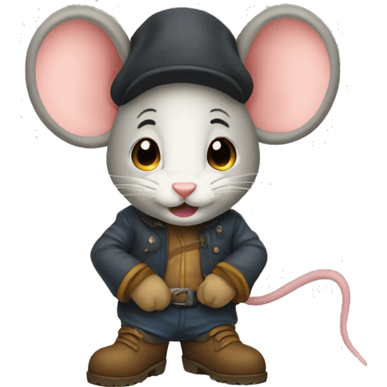 Mouse Boots Zylinder emoji