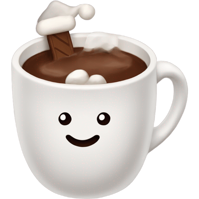 Christmas hot chocolate  emoji