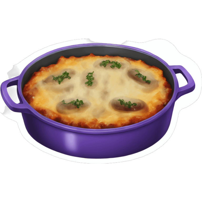 Eggplant casserole emoji