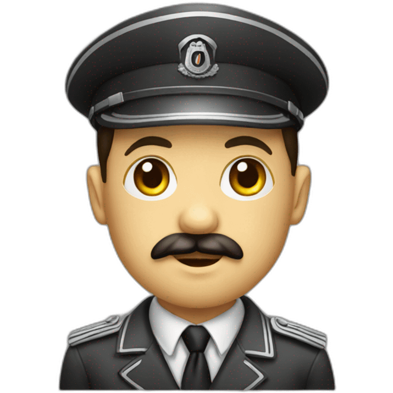 hitler avec son costume emoji