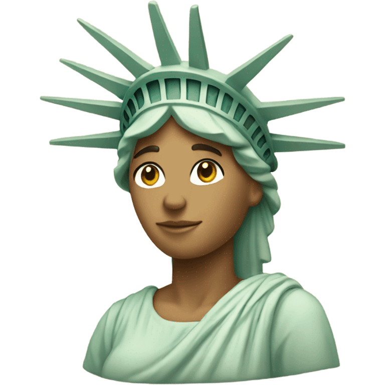 Beige Statue of Liberty  emoji