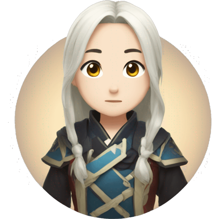 Qiqi from genshin impact  emoji