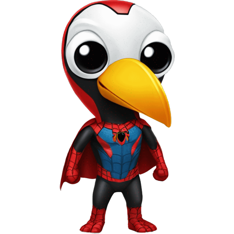 Toucan ironman spiderman  emoji