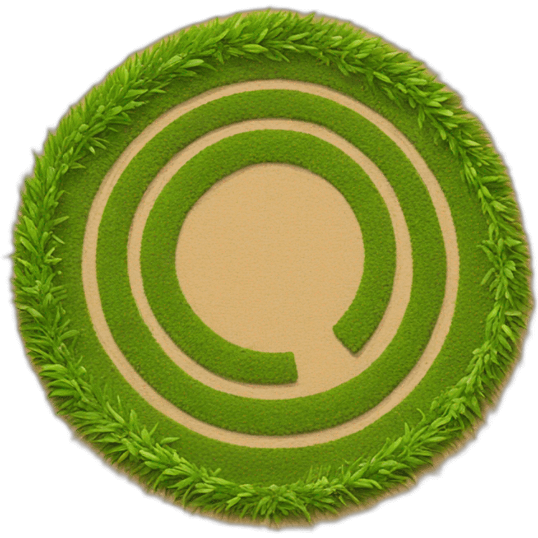 Crop circle emoji